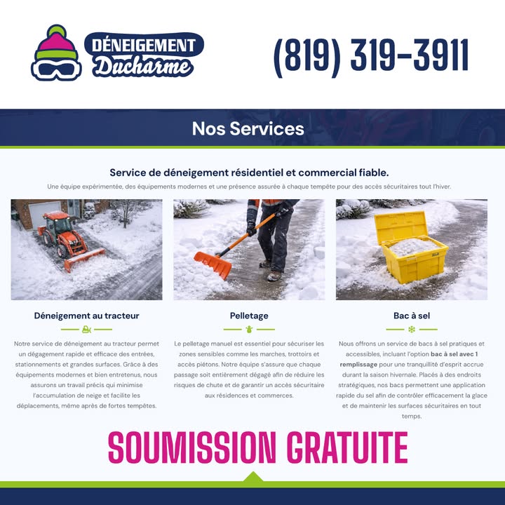 Deneigement Ducharme